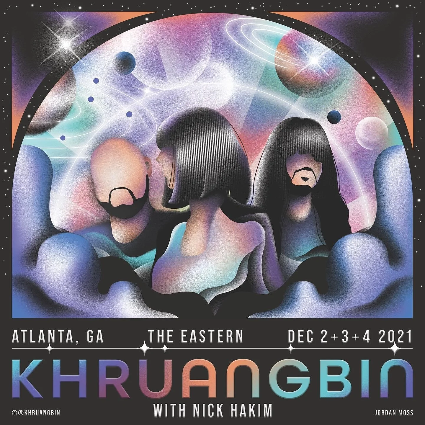 Night Two (SOLD-OUT) w/ Khruangbin &amp; Nick Hakim at The Eastern (12/03/2021)!