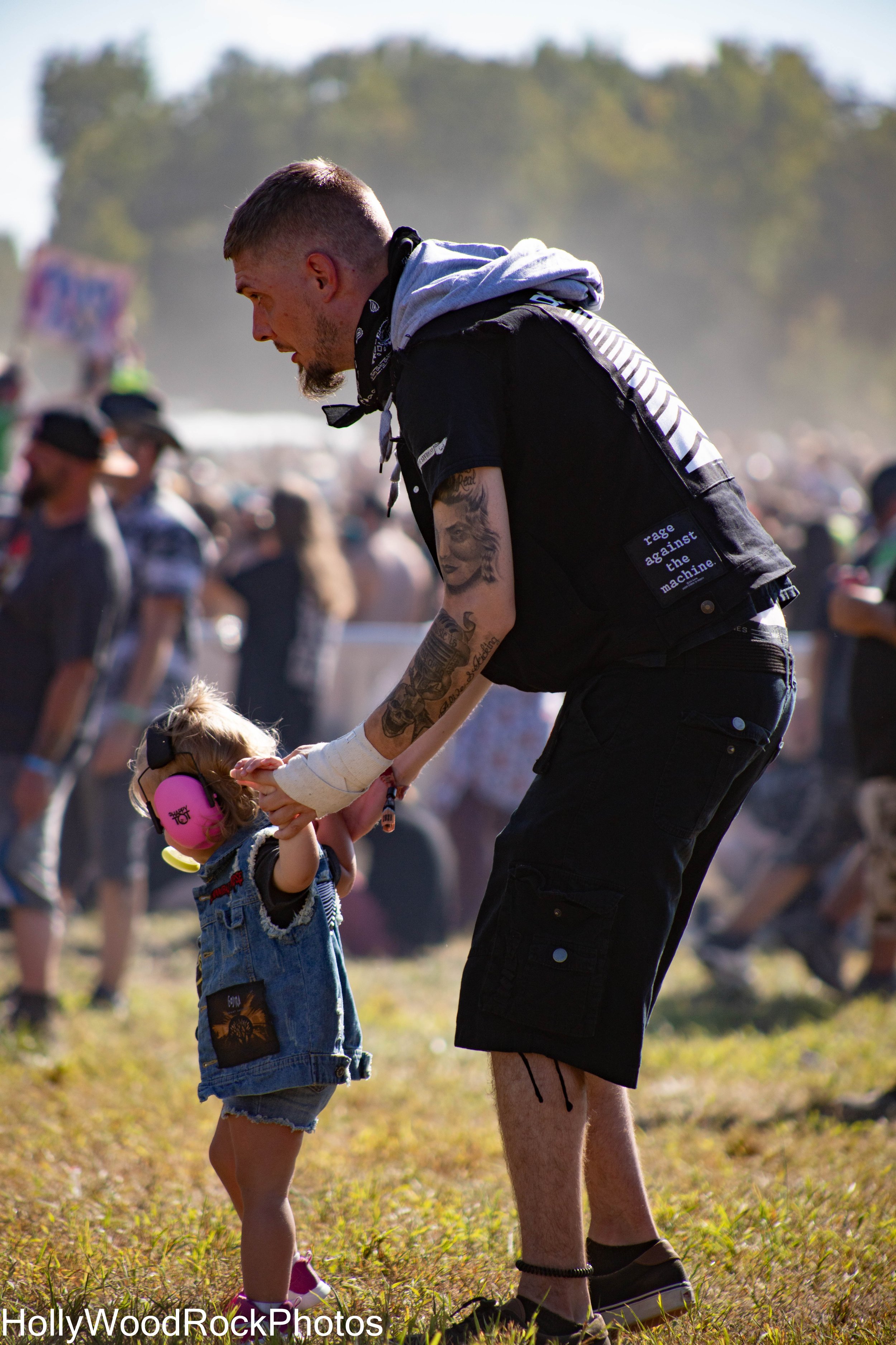 A Young Metal Head at Blue Ridge Rock Festival by Holly Williams