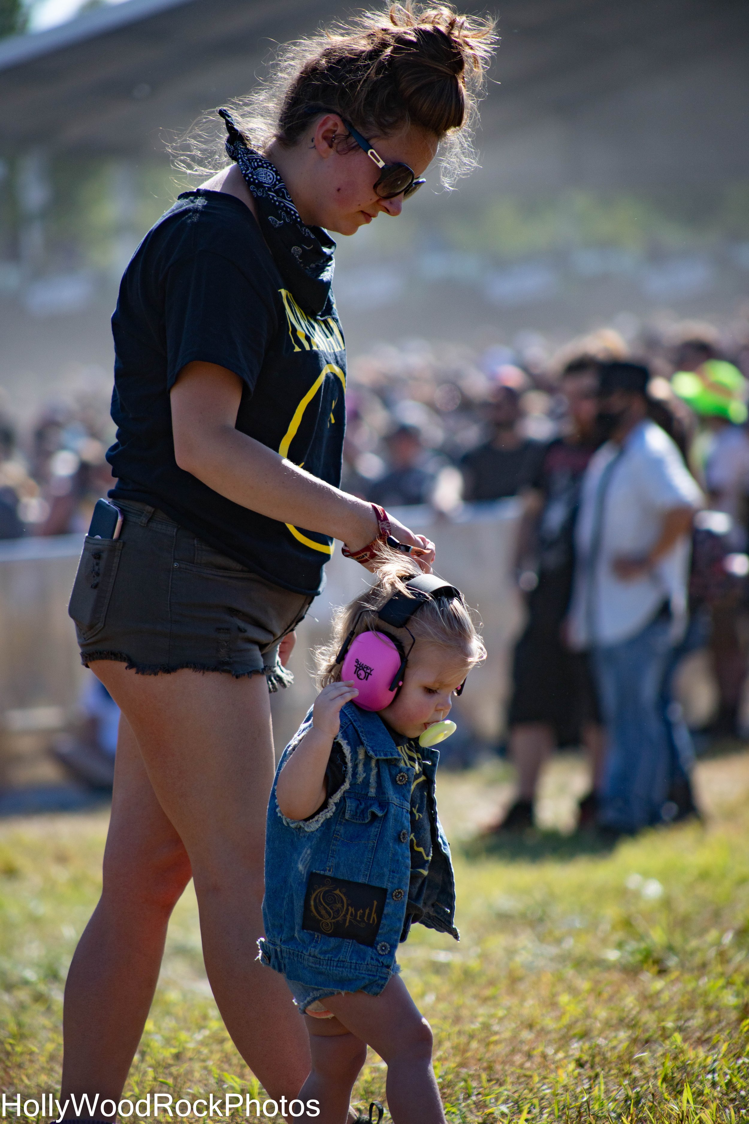 A Young Metal Head at Blue Ridge Rock Festival by Holly Williams