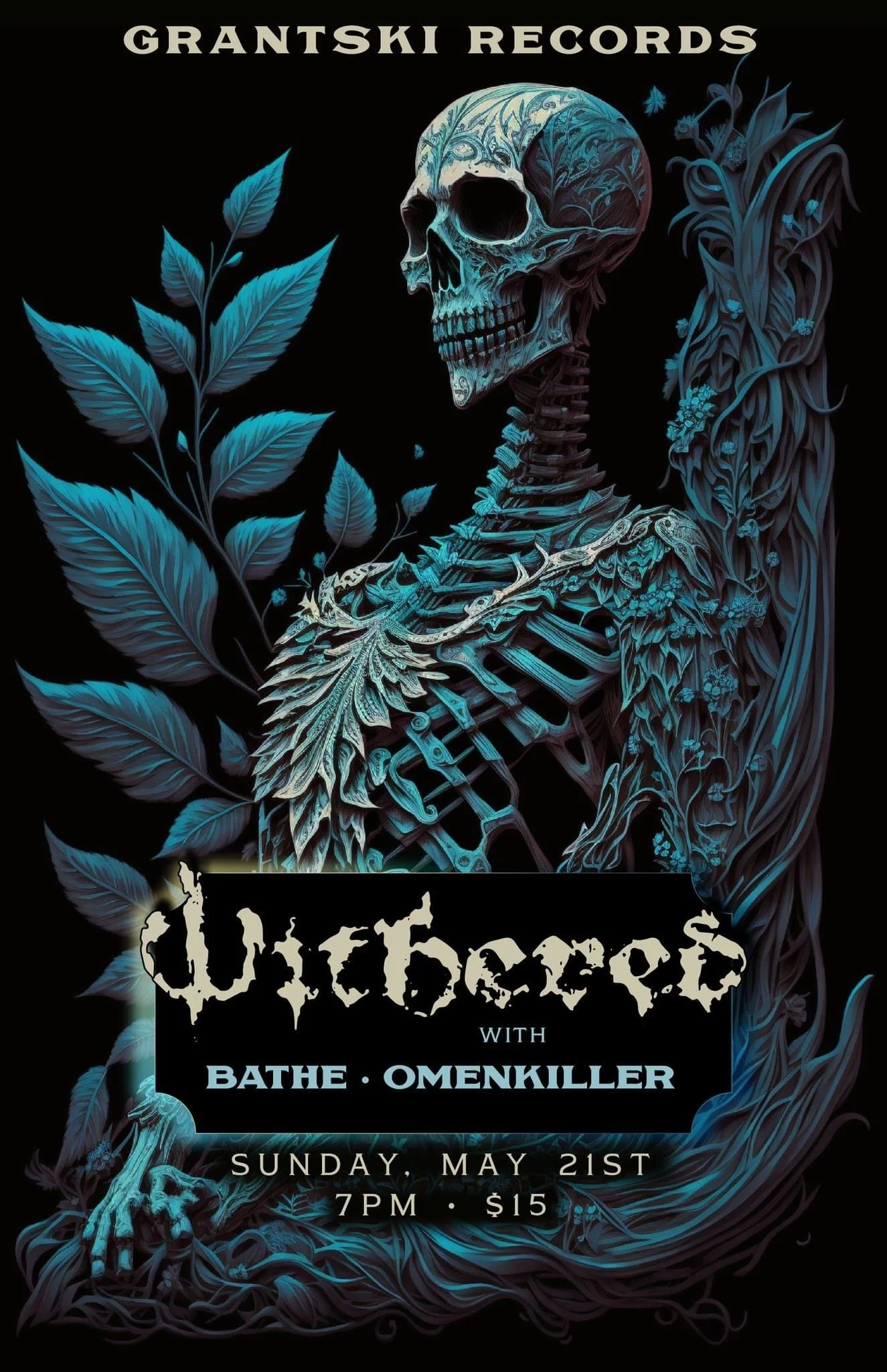 Der Abgrund Tour 2023- Withered w/ Bathe &amp; Omenkiller: Live at Grantski Records