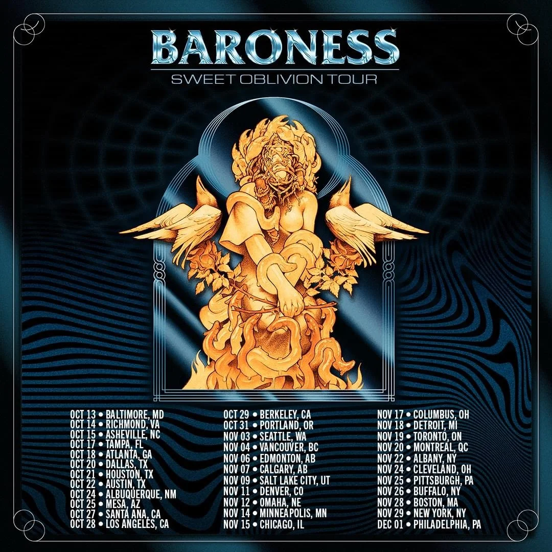 Sweet Oblivion Fall 2023 North American Tour: Baroness w/ Jesus Piece &amp; Escuela Grind @ Variety Playhouse
