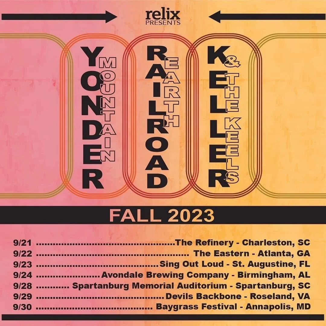 Relix Presents: Yonder Mountain String Band, Railroad Earth, and Keller Williams &amp; The Keels Live at The Eastern!