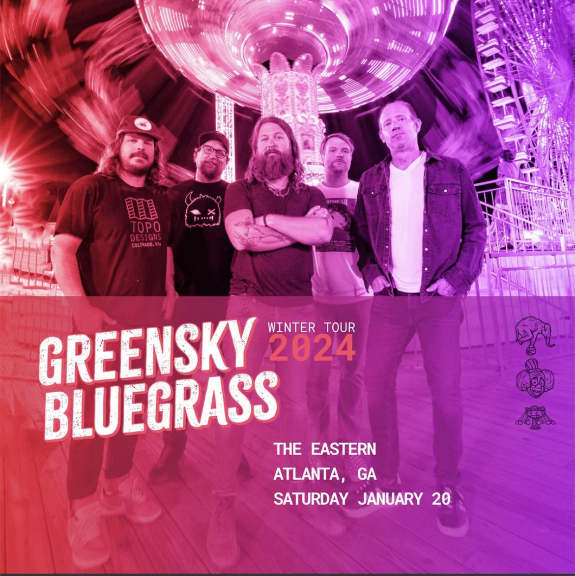 Winter Tour 2024: Greensky Bluegrass w/ Duane Betts and Palmetto Motel @ The Eastern