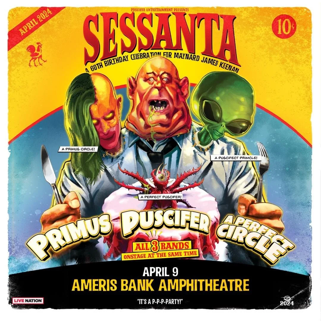 Sessanta: Primus, Puscifer, &amp; A Perfect Circle @ Ameris Bank Amphitheatre 