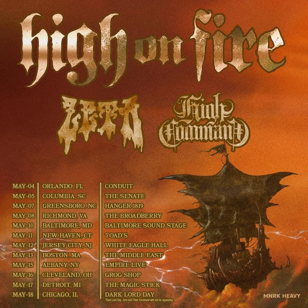 The Storm Has Arrived: High on Fire w/ ZETA &amp; High Command Live at The Senate