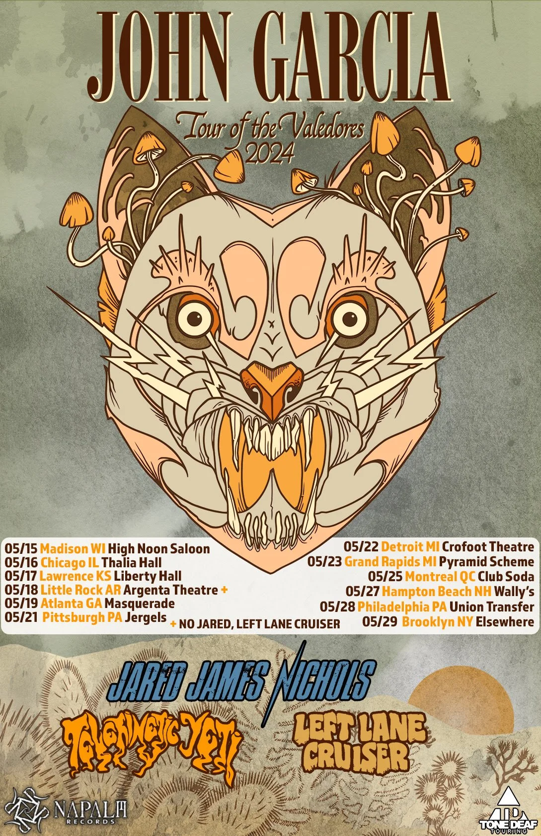 Tour of the Valedores: John Garcia (formerly of Kyuss) Live at The Masquerade