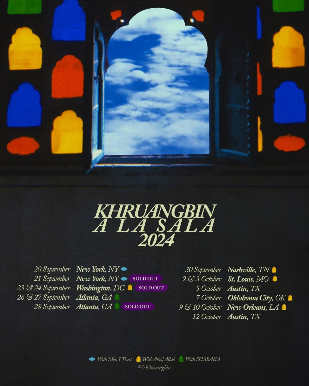A La Sala 2024 Tour - Khruangbin Live at The Eastern
