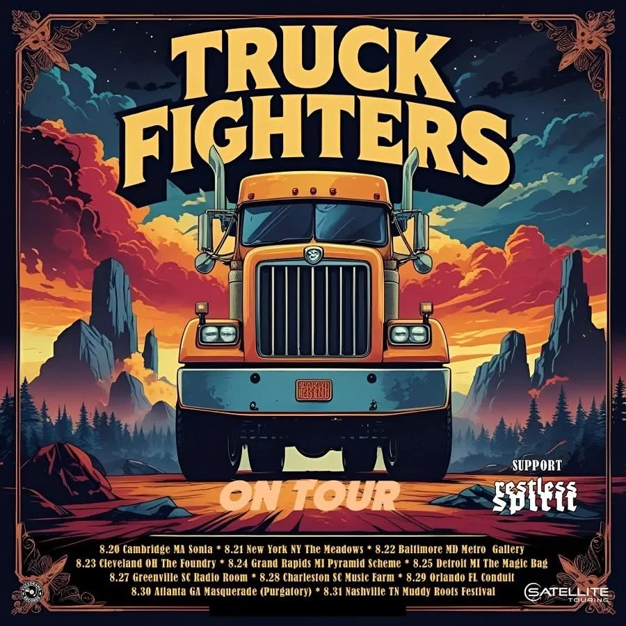 U.S. Tour 2025 - Truckfighters w/ Restless Spirit and Bad Guru Live at The Masquerade