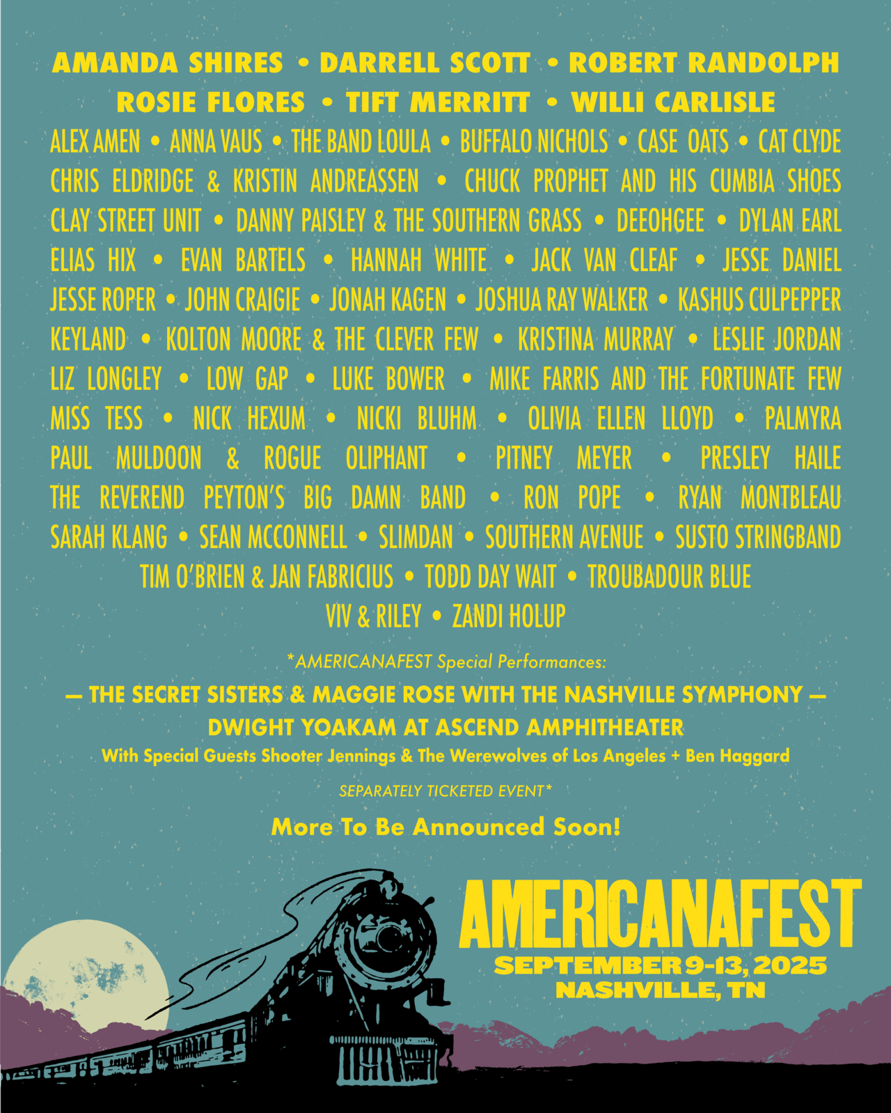Five Can't Miss Acts from the Initial AMERICANAFEST 2025 Lineup ...