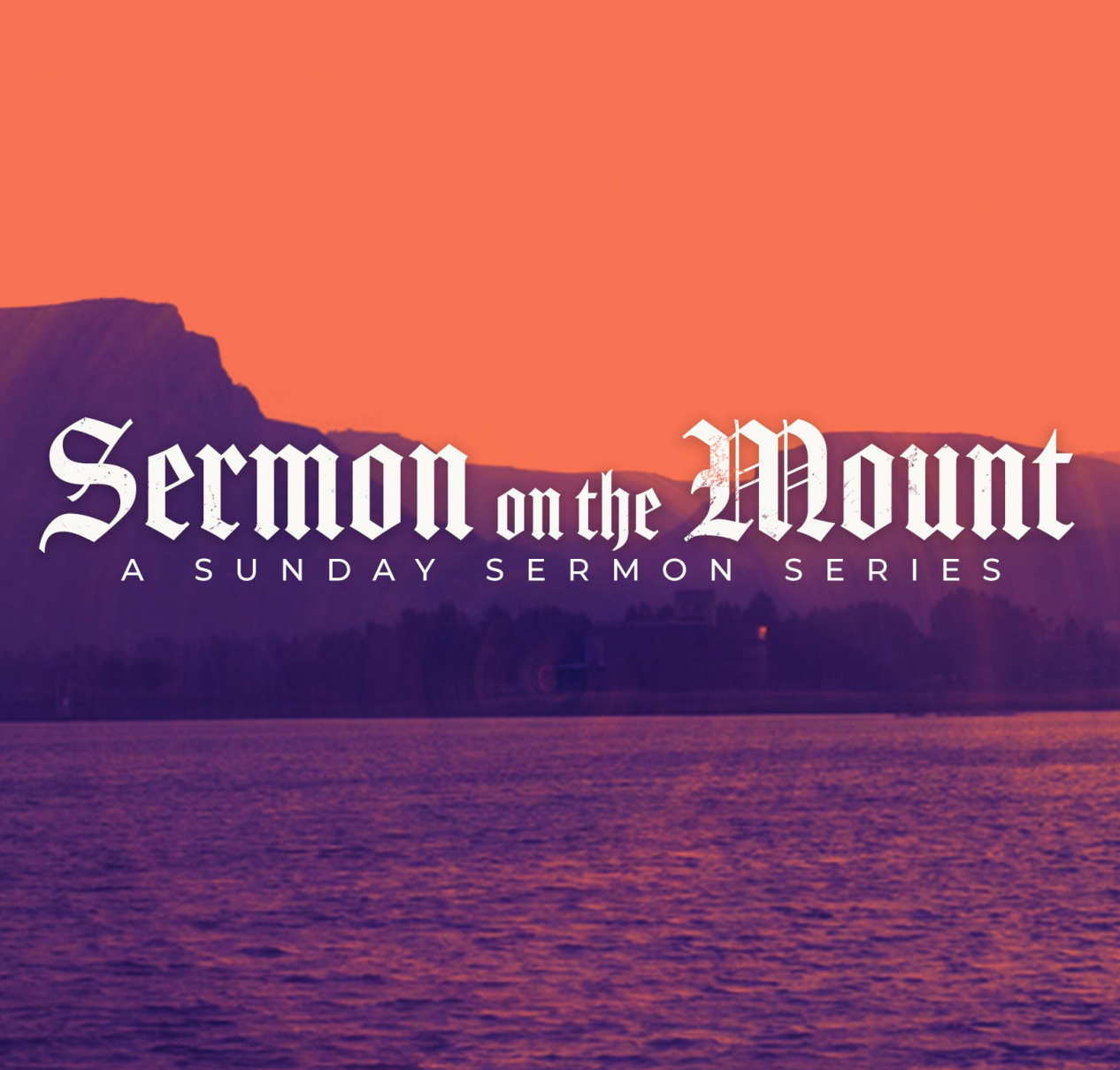 Sermon On The Mount