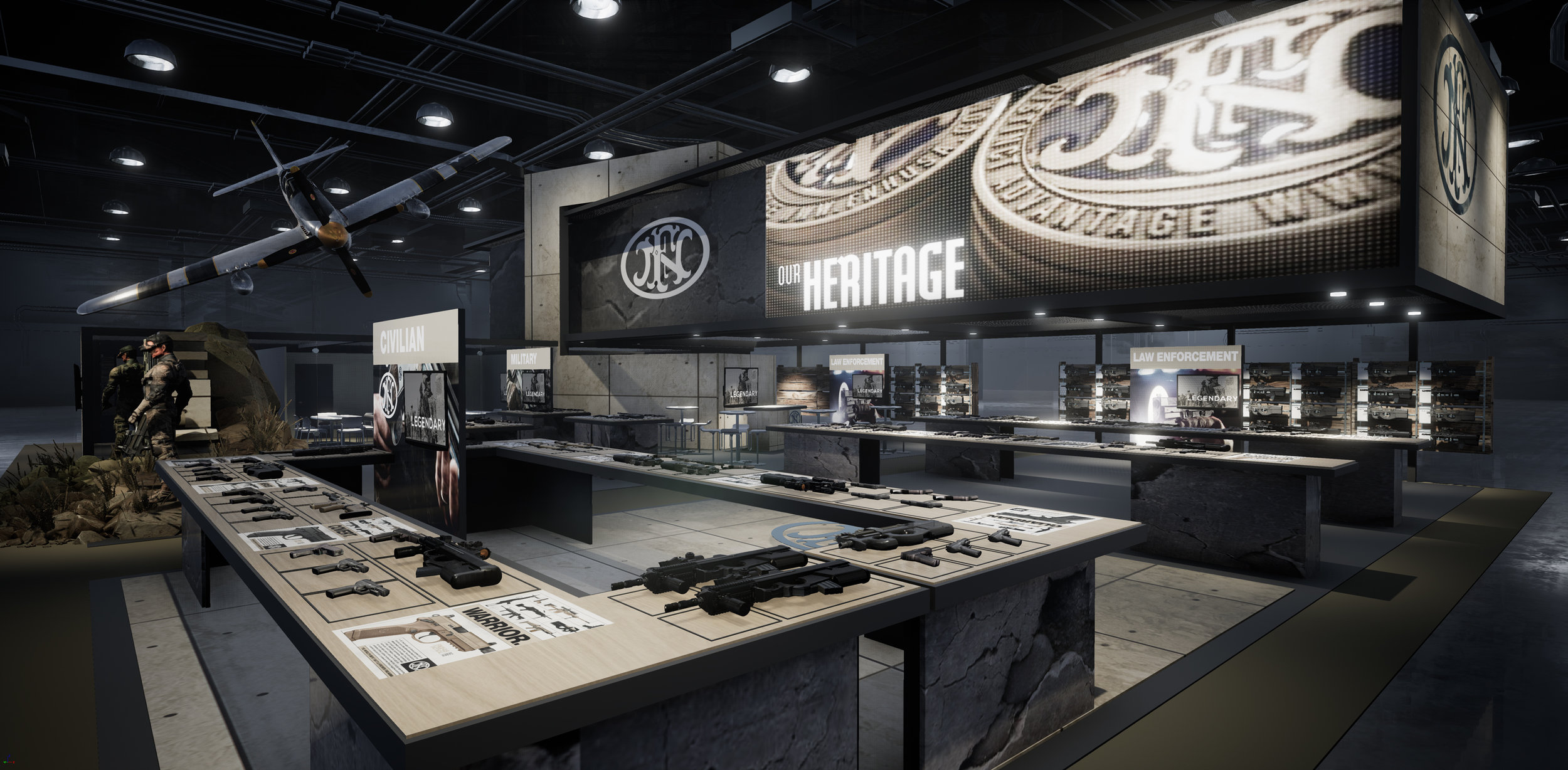  FN America - Shot Show | Product Display 