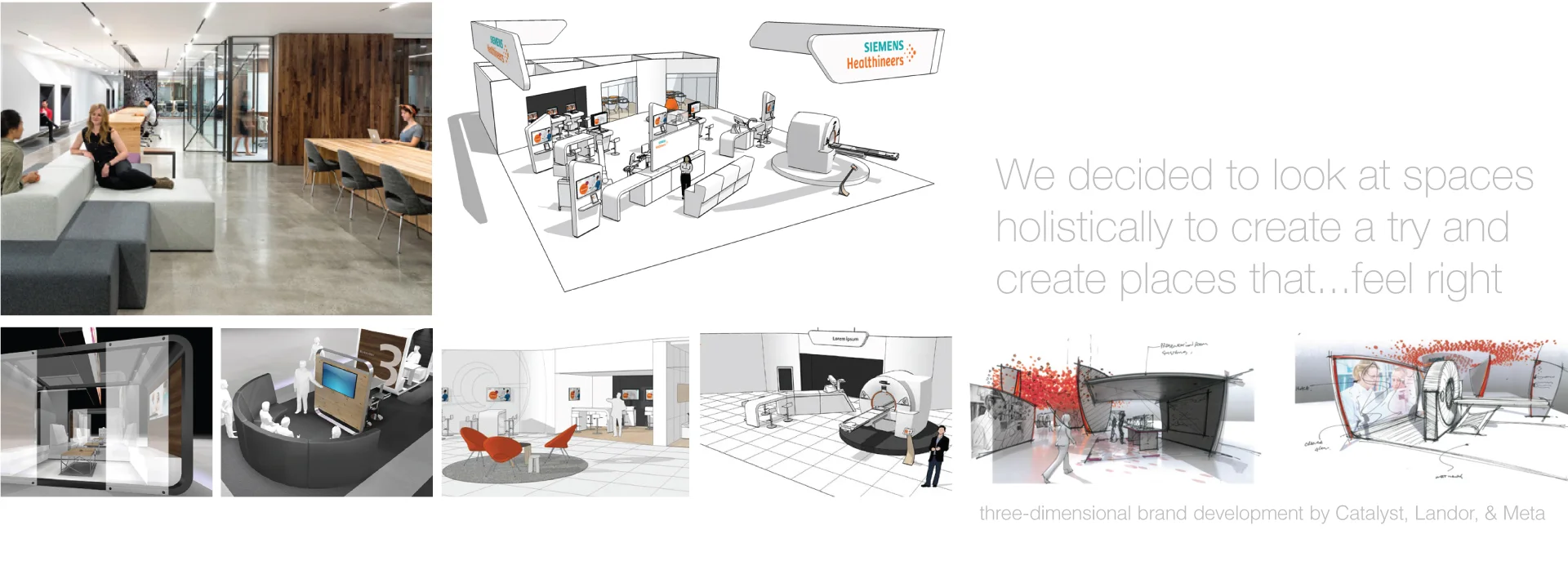  A completely new approach to the design encouraged curves and friendly materials to reflect warmth and approachability. Overall, the focus was on the customer experience 