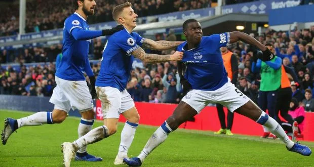 Everton players celebrated their victory against Bournemouth as if they were playing Liverpool.