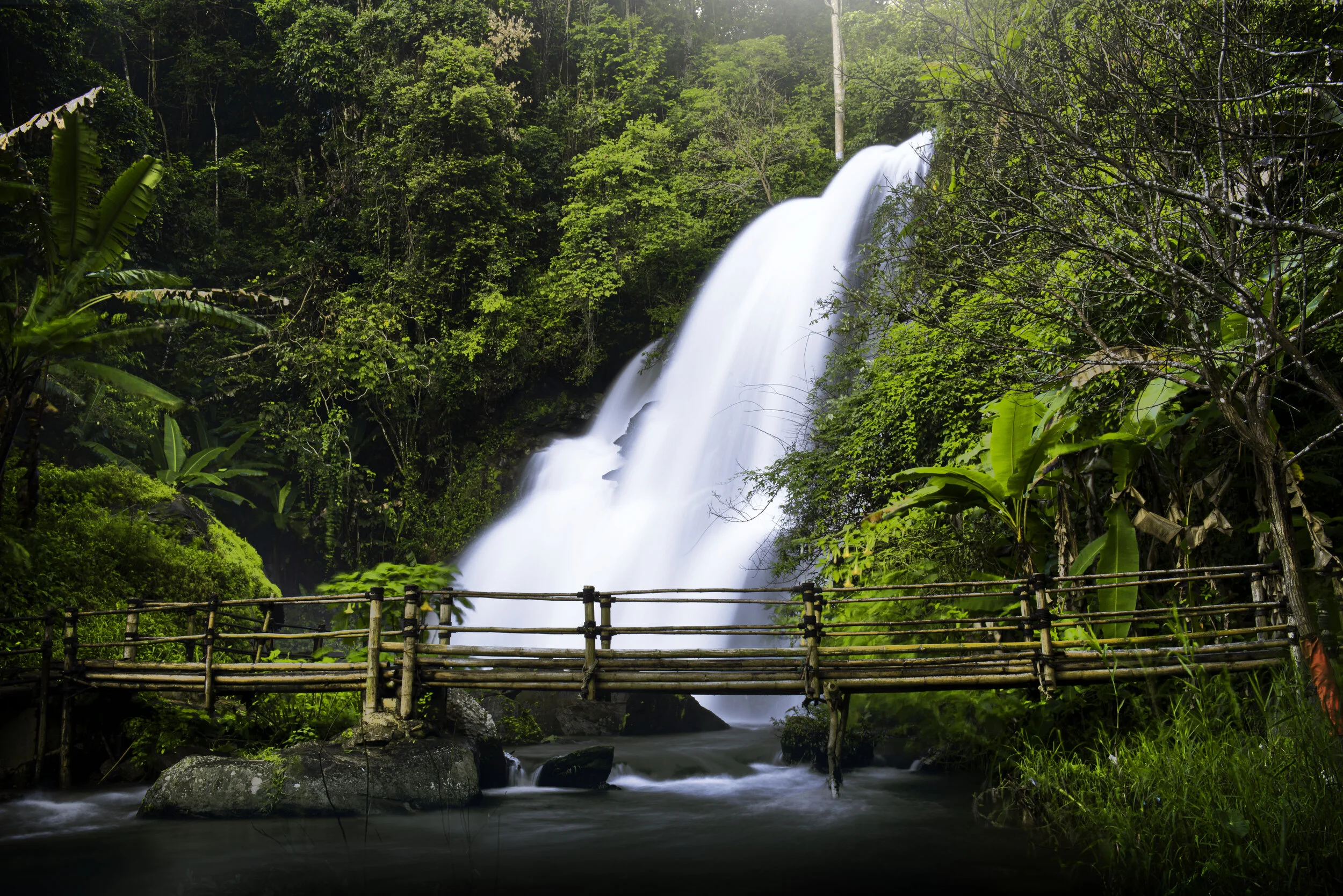 Waterfall in Doi Inthanon National Park, Chiang Mai