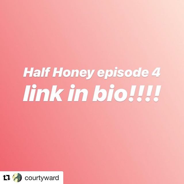 #Repost @courtyward
WATCH IT 👀 #halfhoney #sparklefairyproductions #comedy #femaleproducer #femalewriter #femaledirector #laugh #spicy #famous #lit #dreams #webseries #fetch 🧚&zwj;♀️