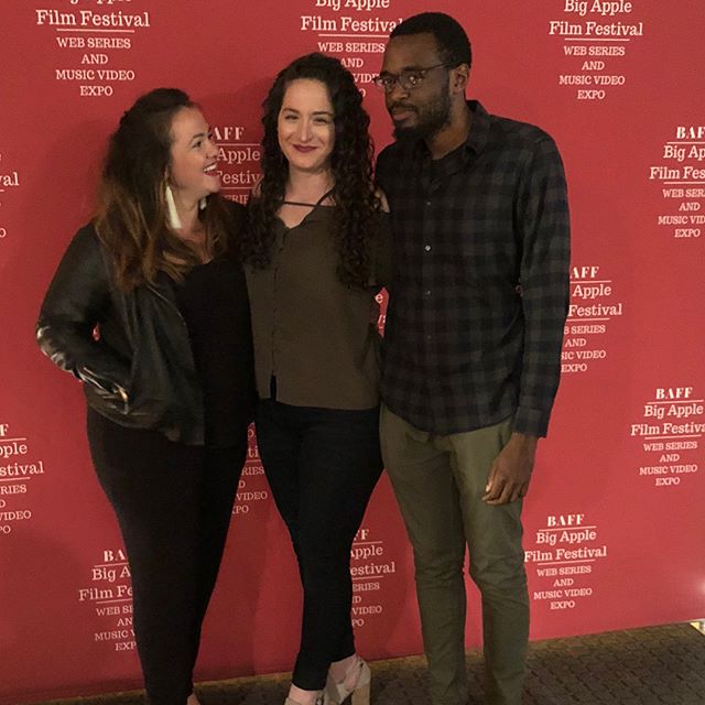 Throwback to last Saturday at the Big Apple Film Festival screening of our web series Half Honey!!! #halfhoney #sparklefairyproductions #comedy #femaleproducer #femalewriter #femaledirector #laugh #spicy #famous #lit #dreams #webseries #fetch 🧚&zwj;