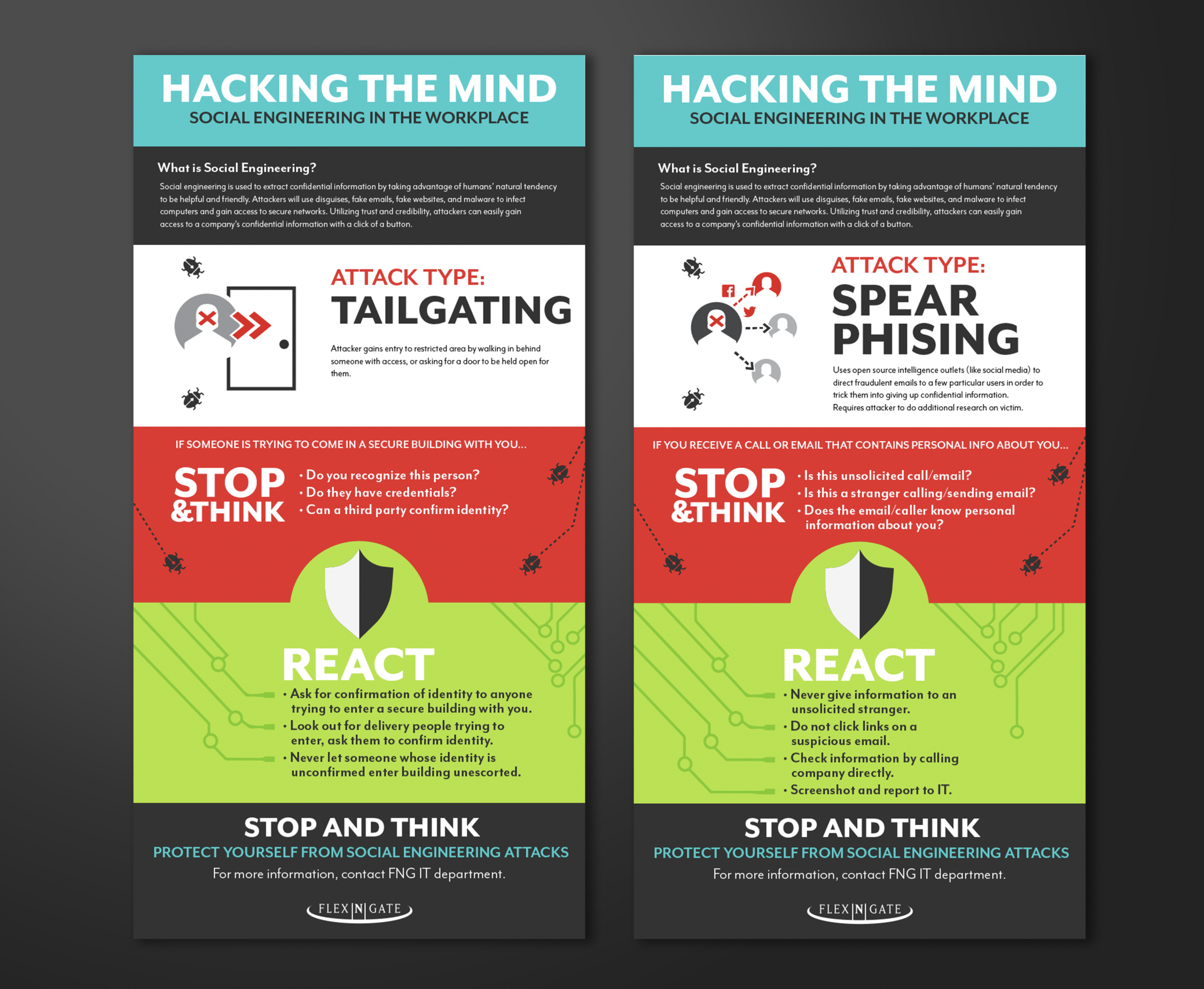 IT and Corporate Security: Social Engineering Email/Flyer Campaign