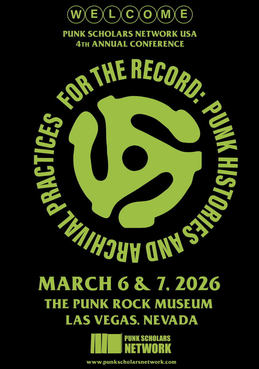 The Punk Scholars Network USA Conference 2026