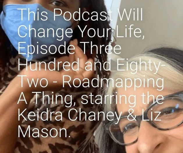 🔗 See link in bio to listen to @tanzerben&rsquo;s This Podcast Will Change Your Life! I was on with my Rough Draft collaborator @keidrachaney, and we talked to Ben about writing as roadmapping, creative legacy, and other fun topics. And also what we
