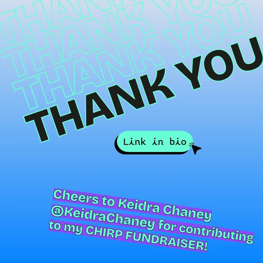 Hold the phones! Thanks to hero Keidra Chaney @KeidraChaney who donated to my @chirpradio fundraiser! Thank you, friend!

Did you know Keidra and I do a podcast together called Rough Draft with Keidra and Liz? It is one of my great joys. We talk abou