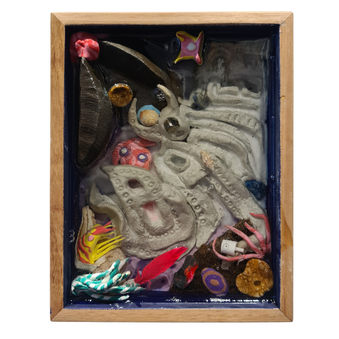 Bailer Melbourne Graffiti Artist - Solo Exhibition Mixed Messages - Artwork Rockpool collection