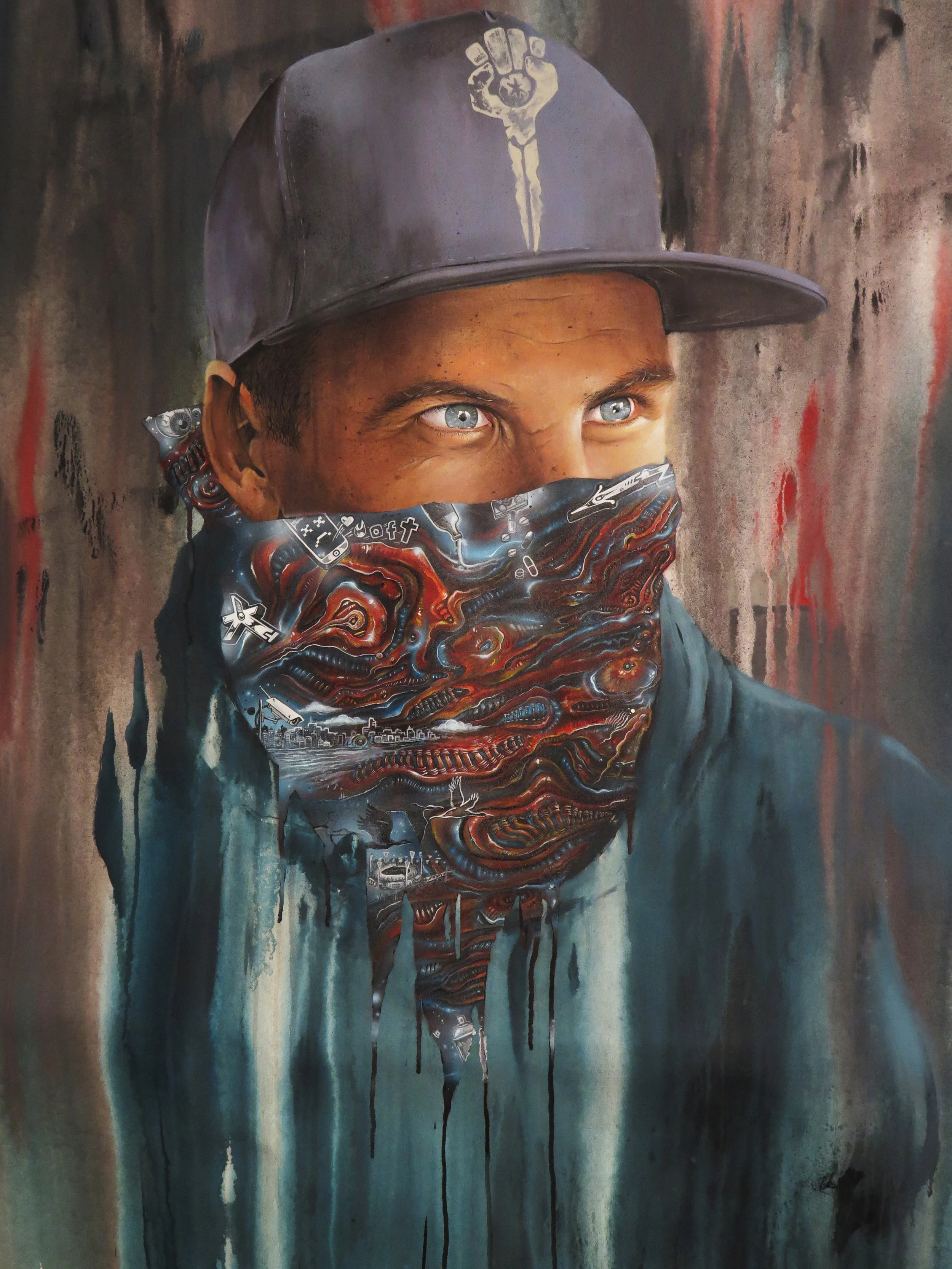 Cam Scale collaboration with Bailer for State of Mind Exhibition. 