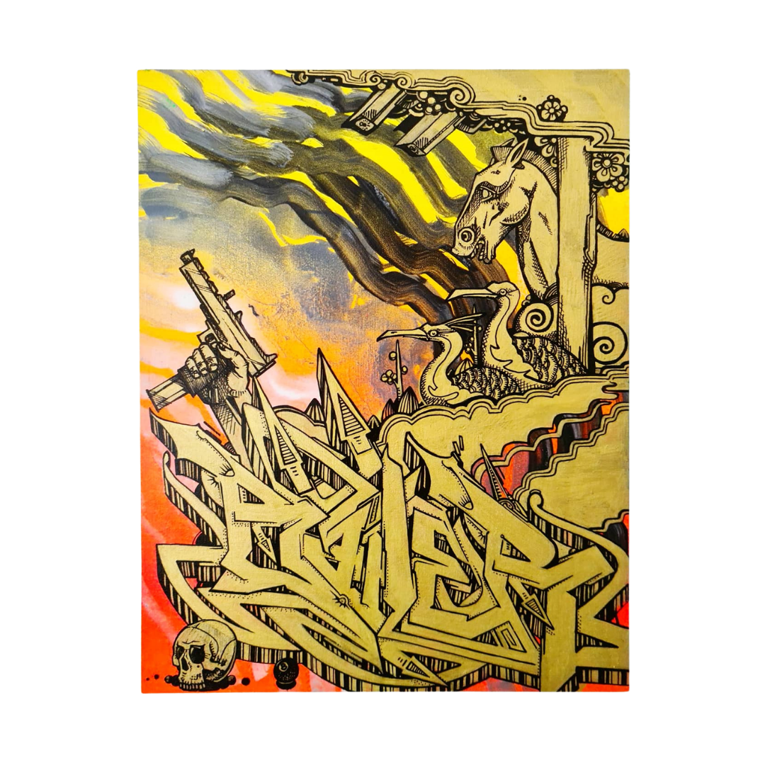 2020 - Bailer Melbourne Graffiti Artist - Commissioned artwork