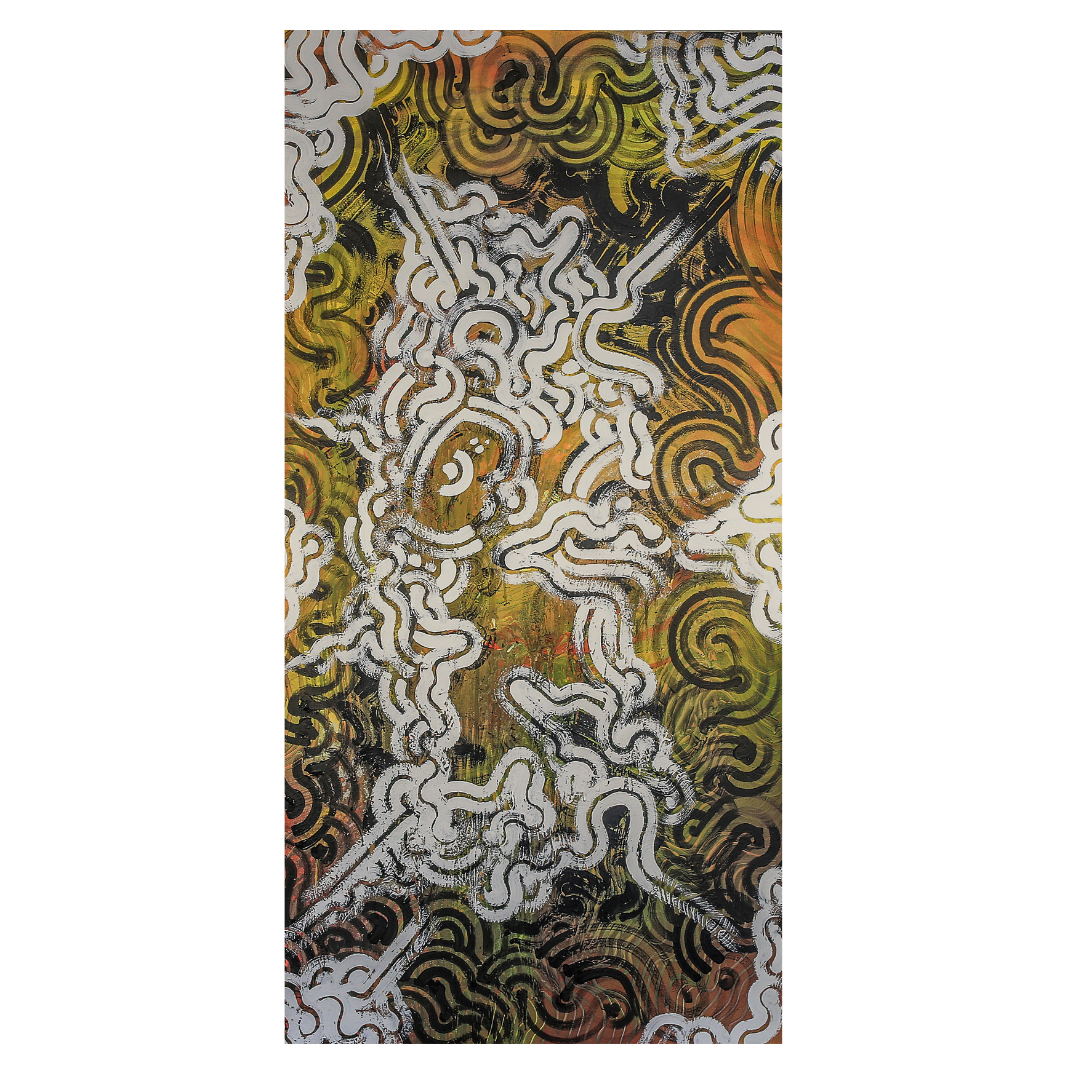 Bailer Melbourne Graffiti Artist - Solo Exhibition Duality - Artwork titled X