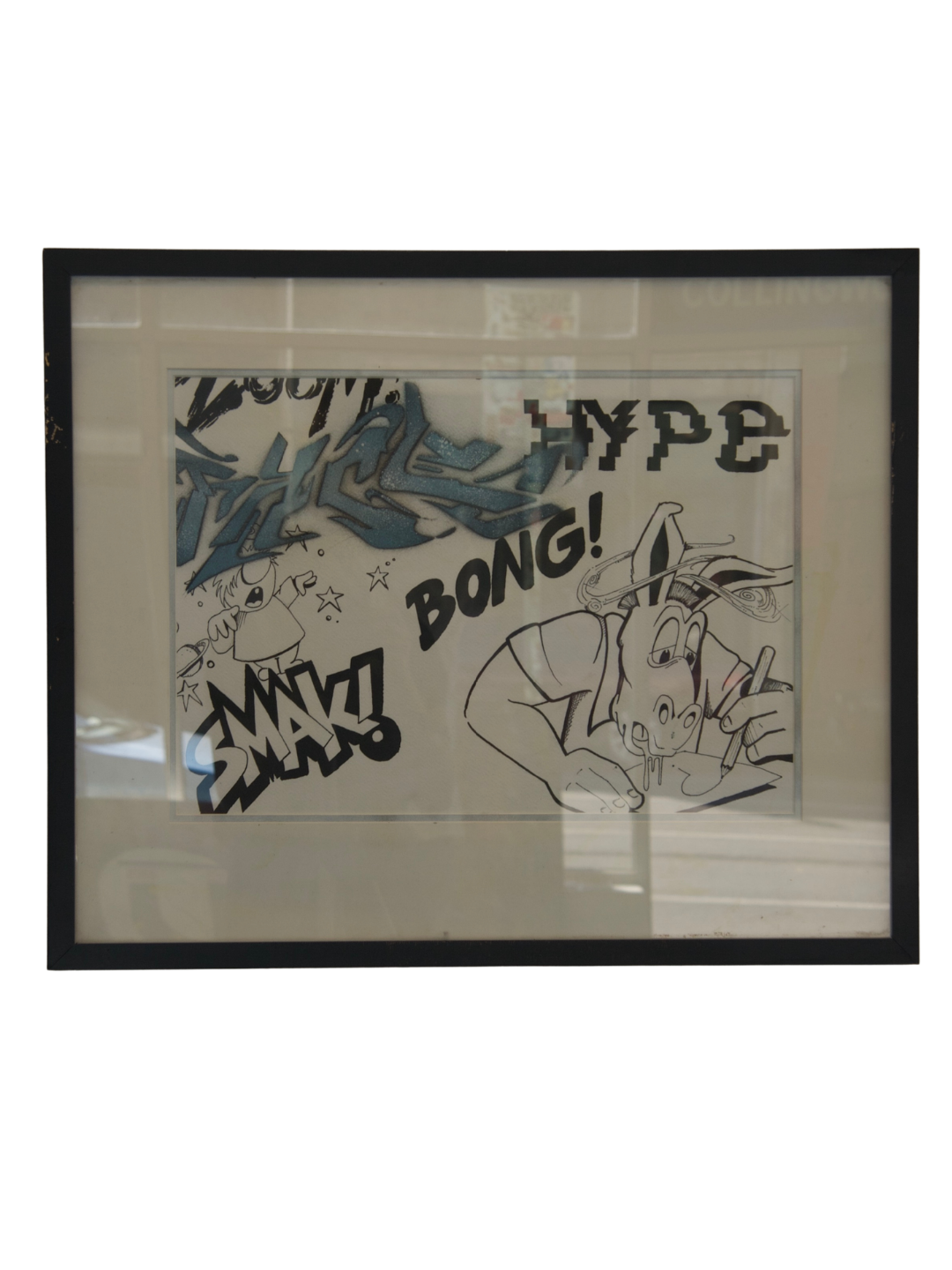 Bailer Melbourne Graffiti Artist - Group Exhibition Artwork