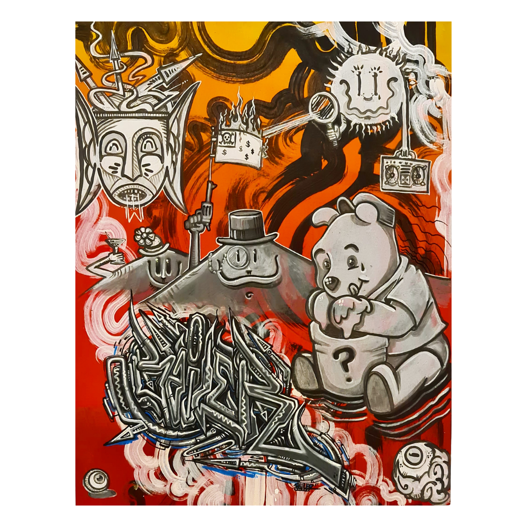 2020 - Bailer Melbourne Graffiti Artist - Commissioned artwork