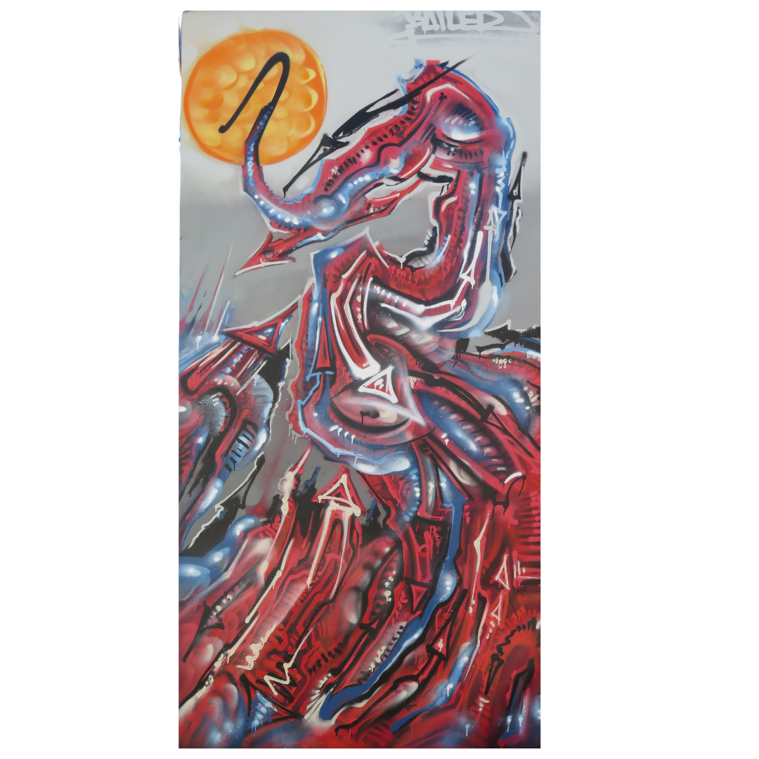 2016 - Bailer Melbourne Graffiti Artist - Commissioned artwork