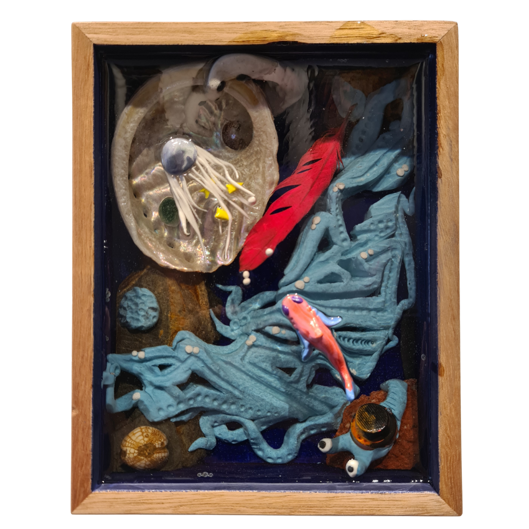 Bailer Melbourne Graffiti Artist - Solo Exhibition Mixed Messages - Artwork Rockpool collection