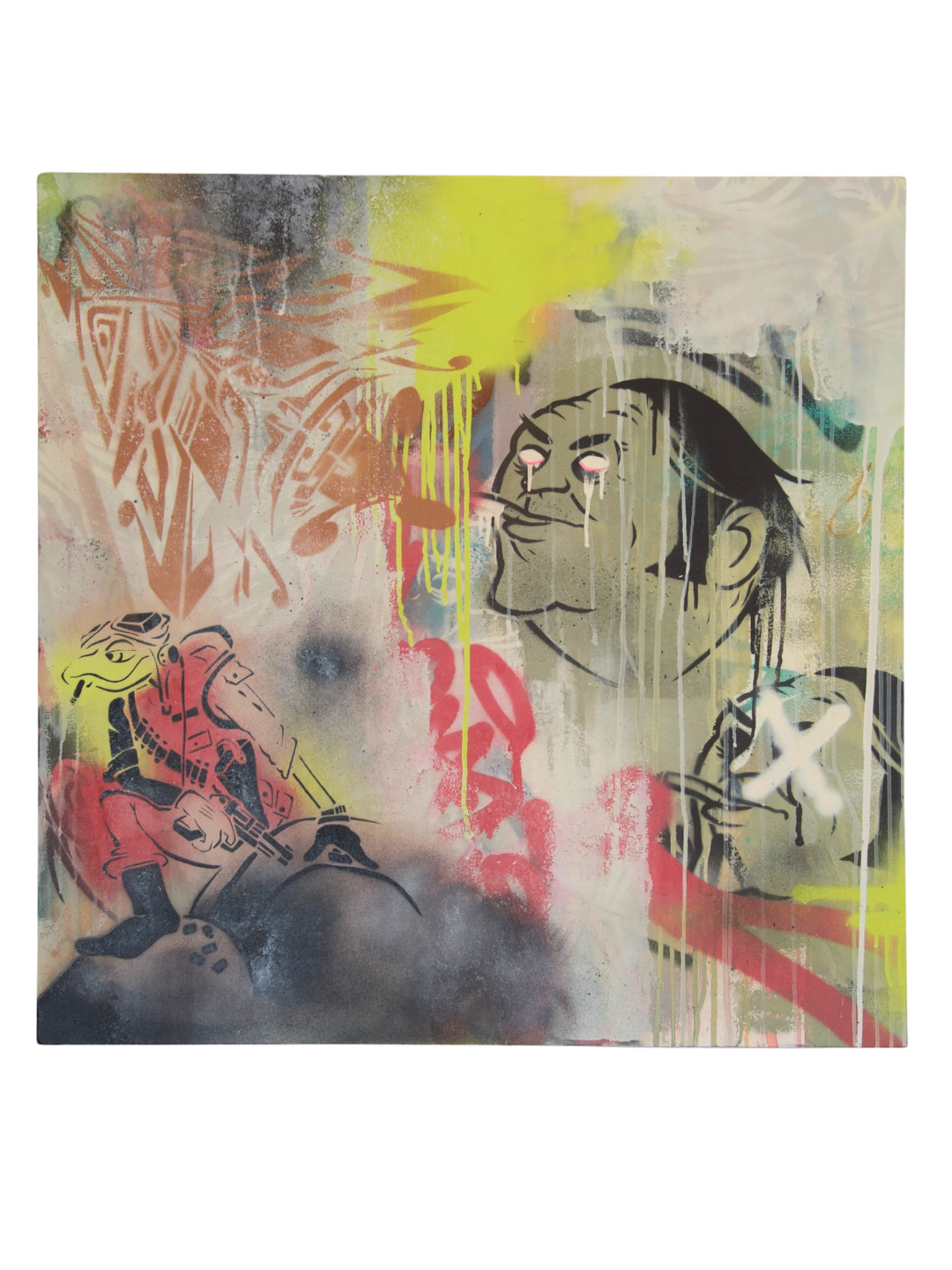 Bailer Melbourne Graffiti Artist - Group Exhibition Artwork