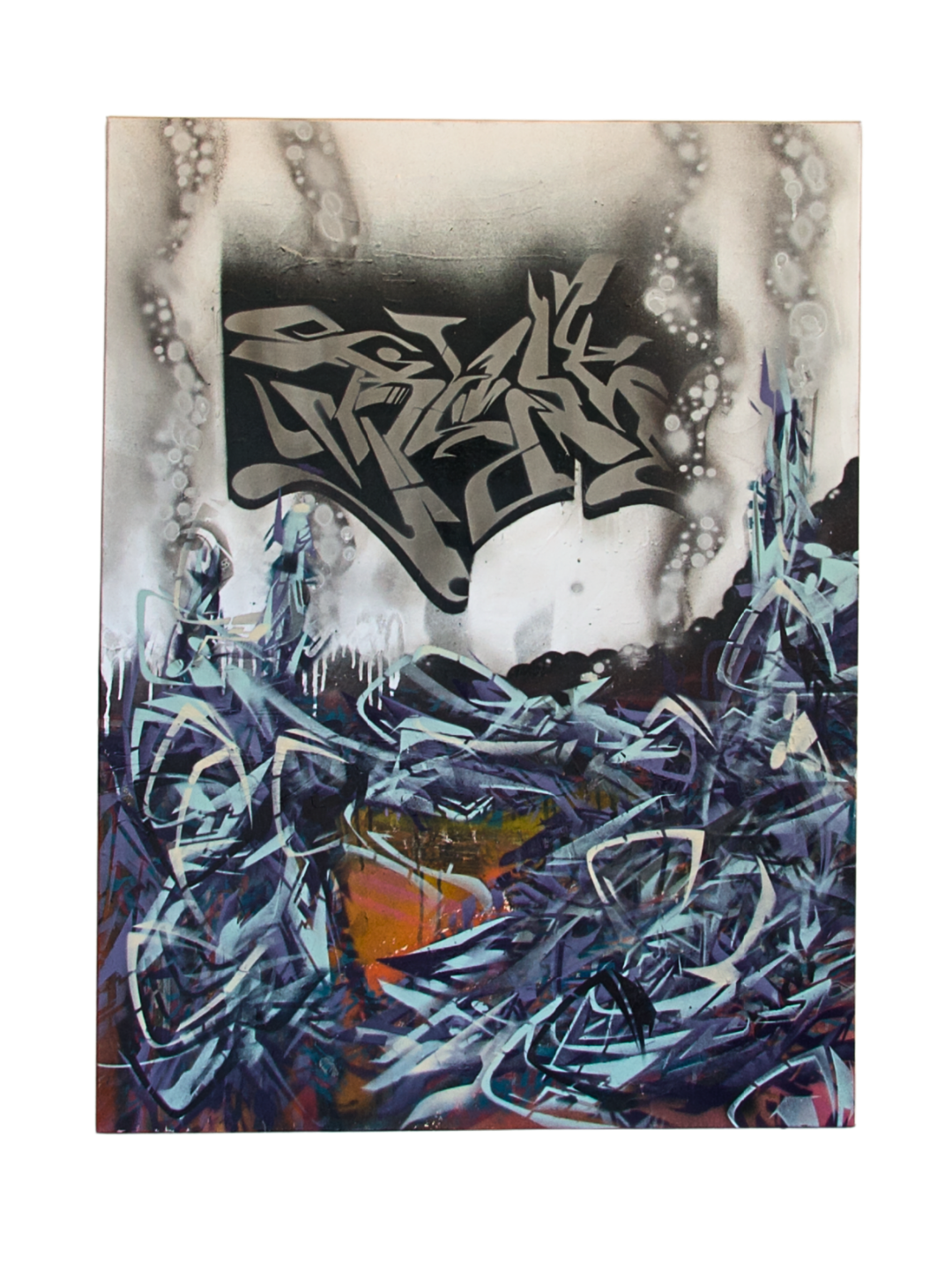 Bailer Melbourne Graffiti Artist - Group Exhibition Artwork