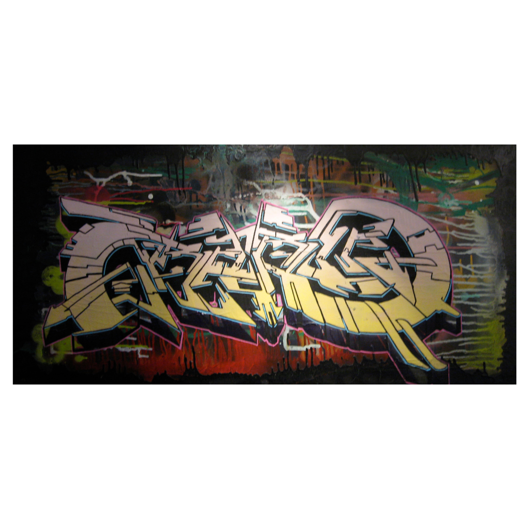 Bailer Melbourne Graffiti Artist - Group Exhibition Artwork