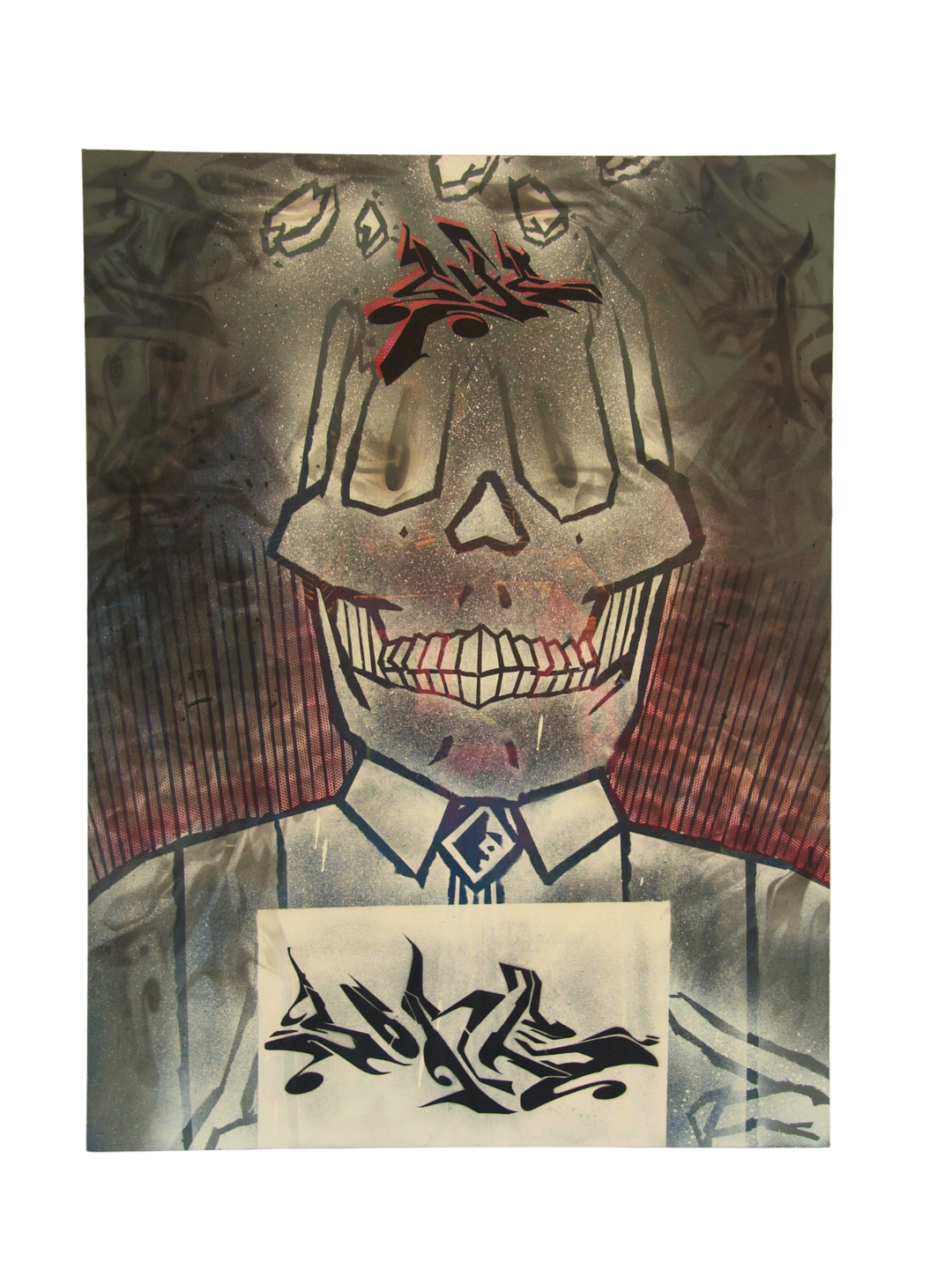 Bailer Melbourne Graffiti Artist - Group Exhibition Artwork