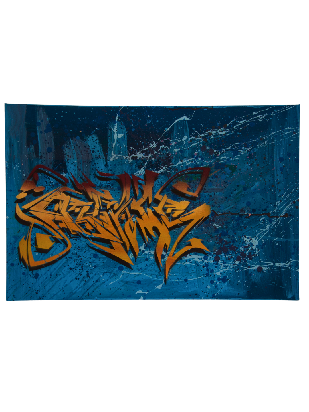Bailer Melbourne Graffiti Artist - Group Exhibition Artwork