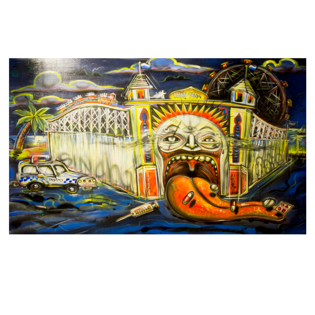 Bailer Melbourne Graffiti Artist - Solo Exhibition Making Bail - The Most Dedicated - 2015