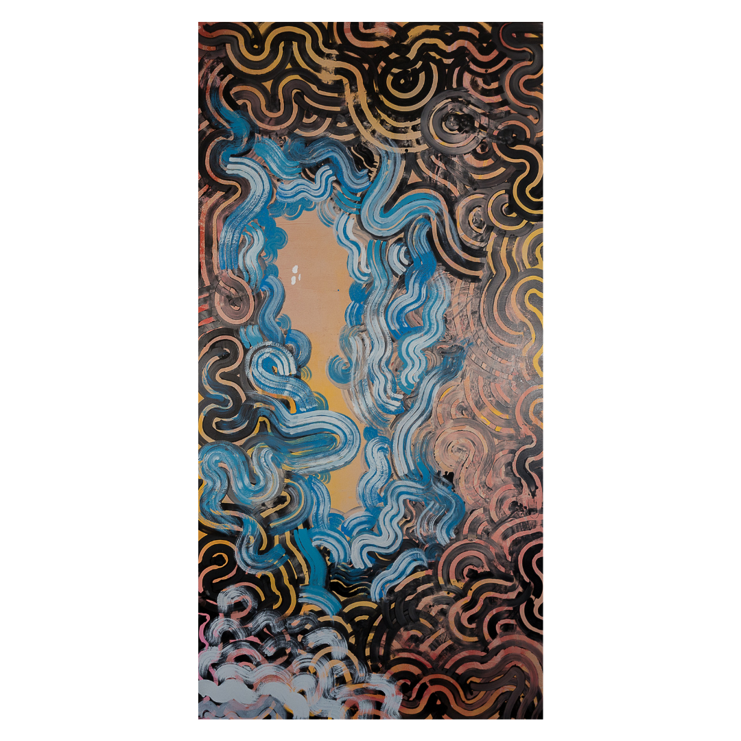 Bailer Melbourne Graffiti Artist - Solo Exhibition Duality - Artwork titled X