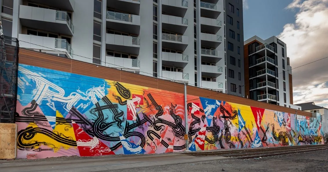 Bailer Melbourne Graffiti Artist - Prolific Multiroller art style public artworks