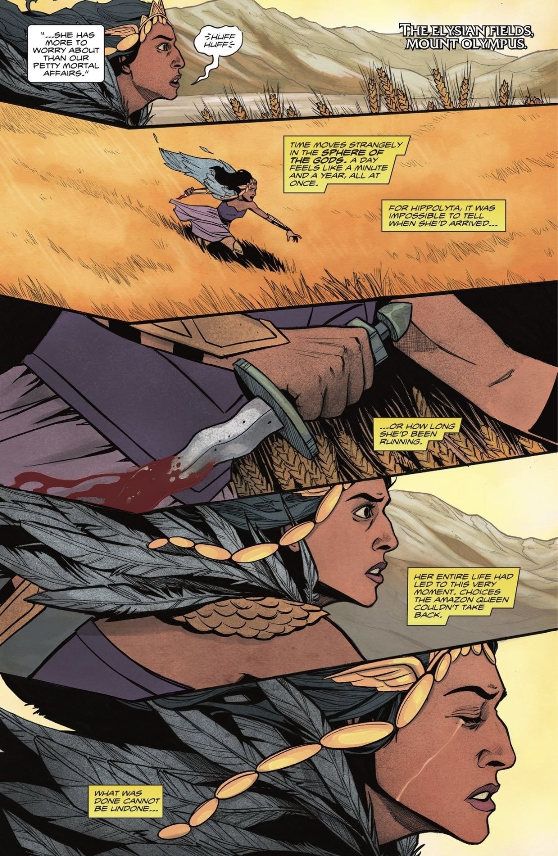 Wonder Woman: Olympus Rebirth- DC Comics
