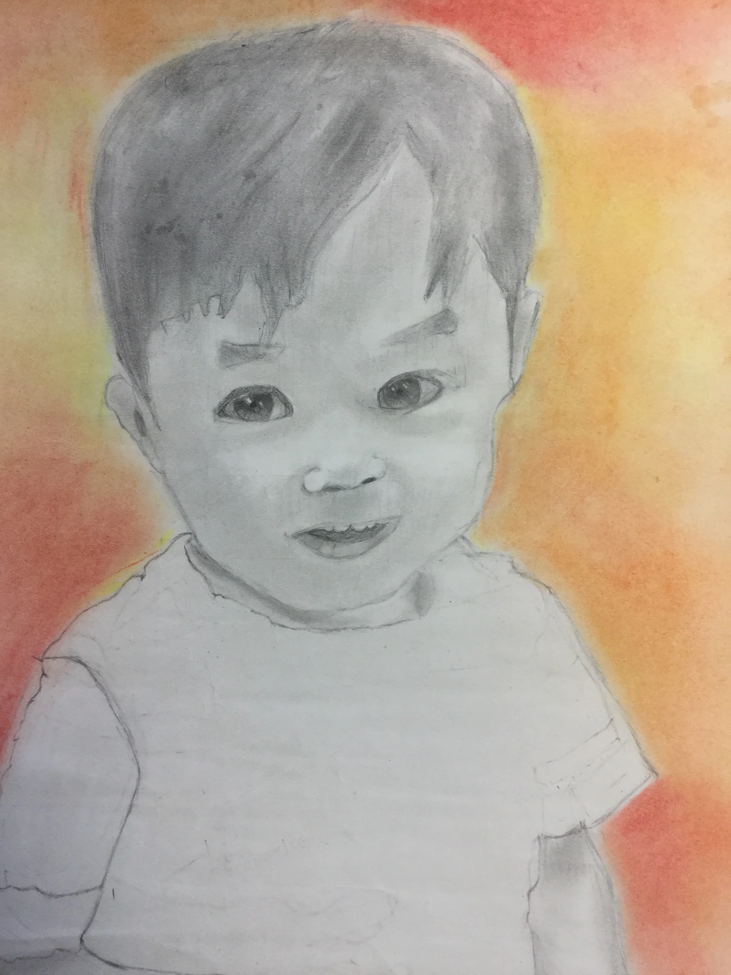 No Grid: Graphite Portraiture