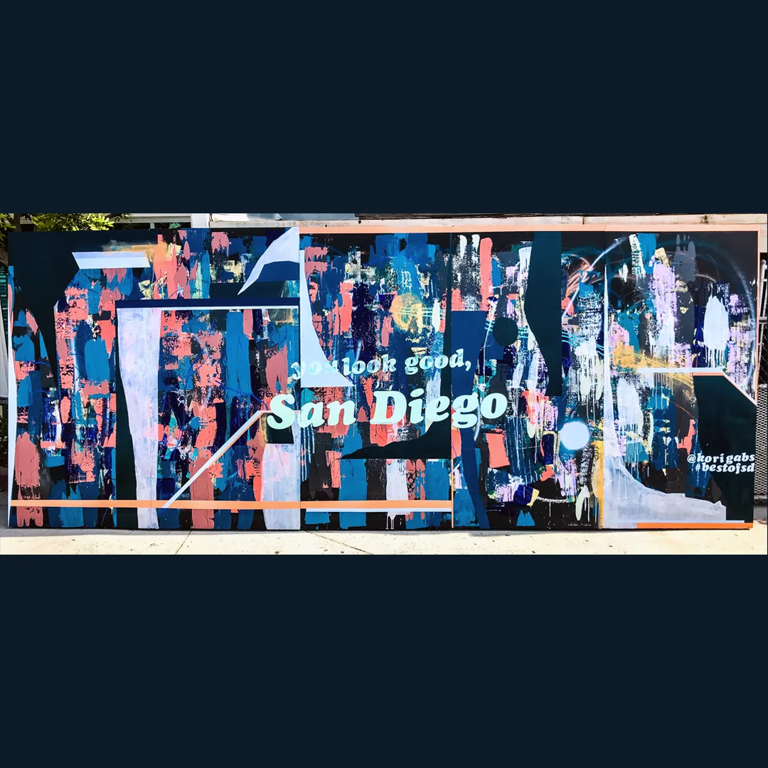 San Diego Magazine Mural