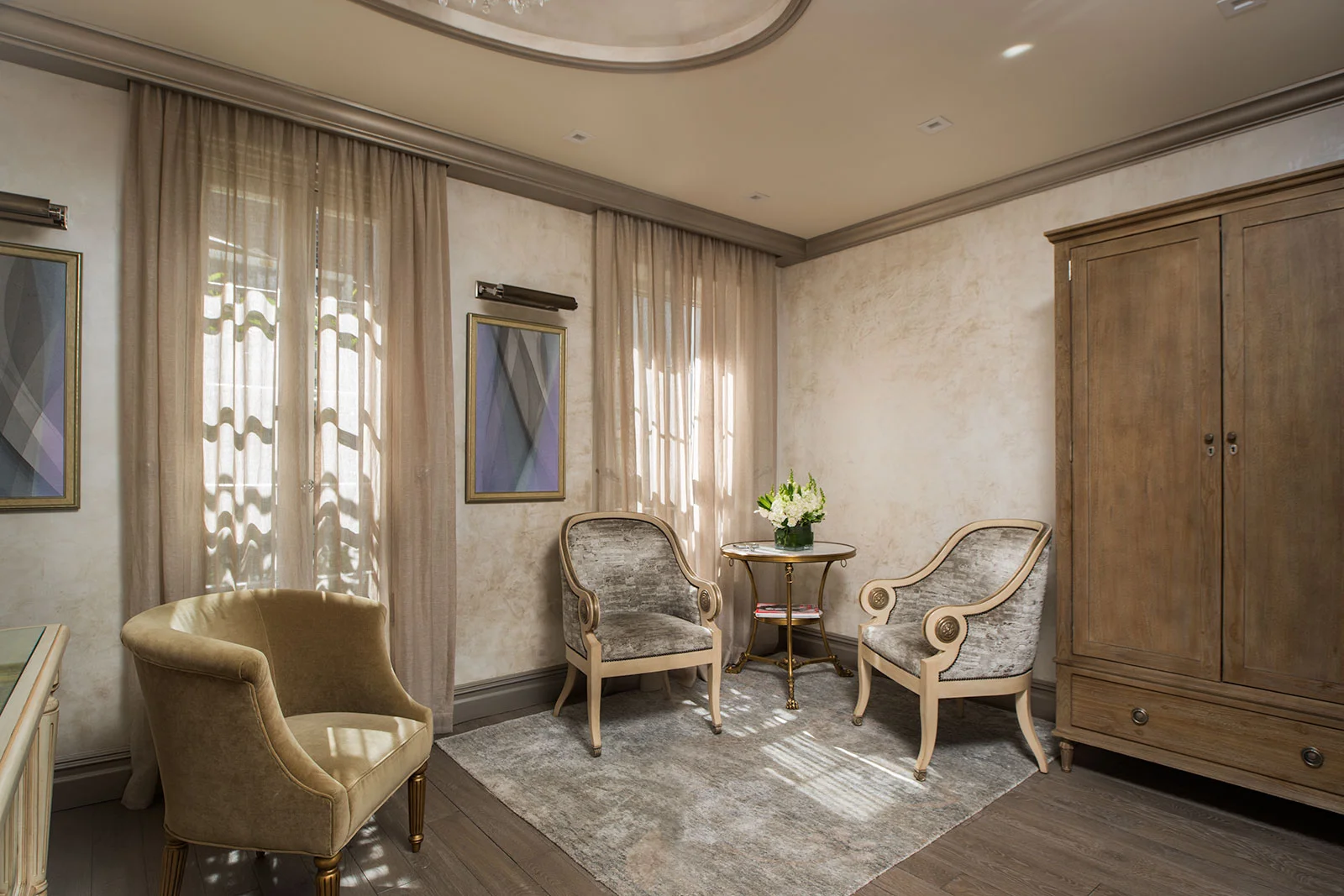Aida Bicaj spa reception.