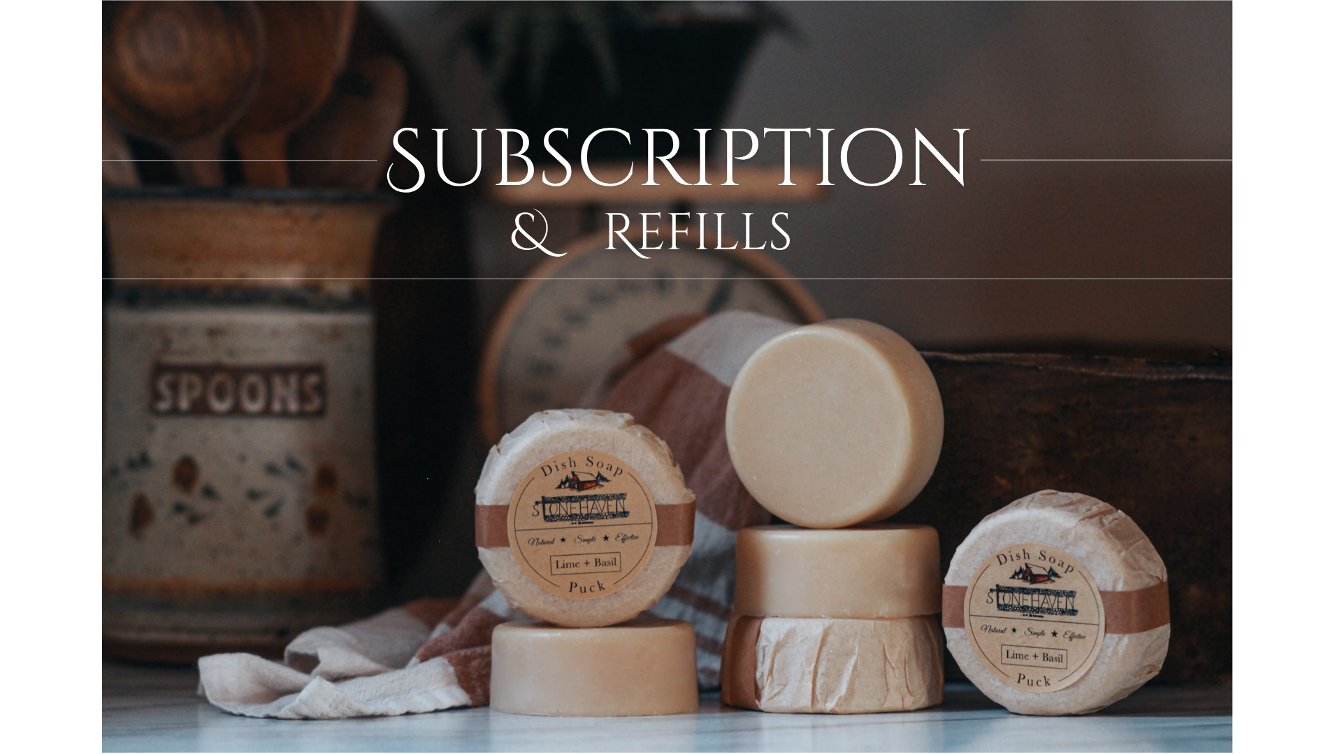 Dish Soap Puck Subscription + Refills