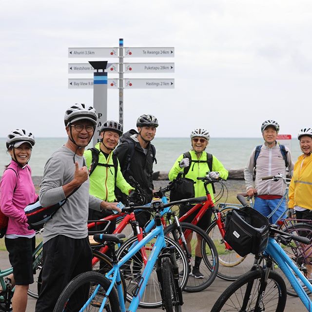 A simple cycle ride on a grey Hawke’s Bay day is worth the effort.#cyclingtogether #explorebybike #fishbiker #bikerental