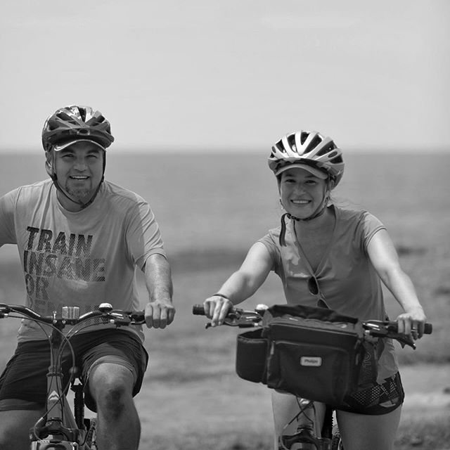 All the way from South America, cycling #hawkesbaytrails #cyclestyle #cycletogether #outandabout #hawkesbaynz #bicyclerentals