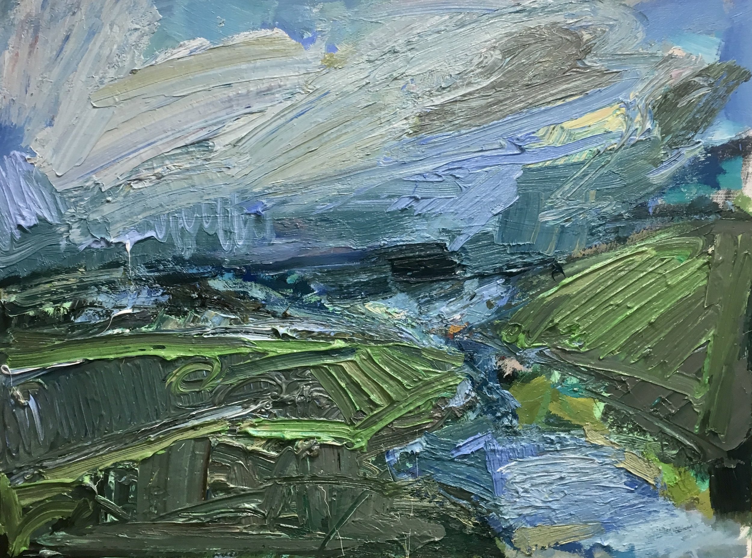 Cot valley winter oil £2100