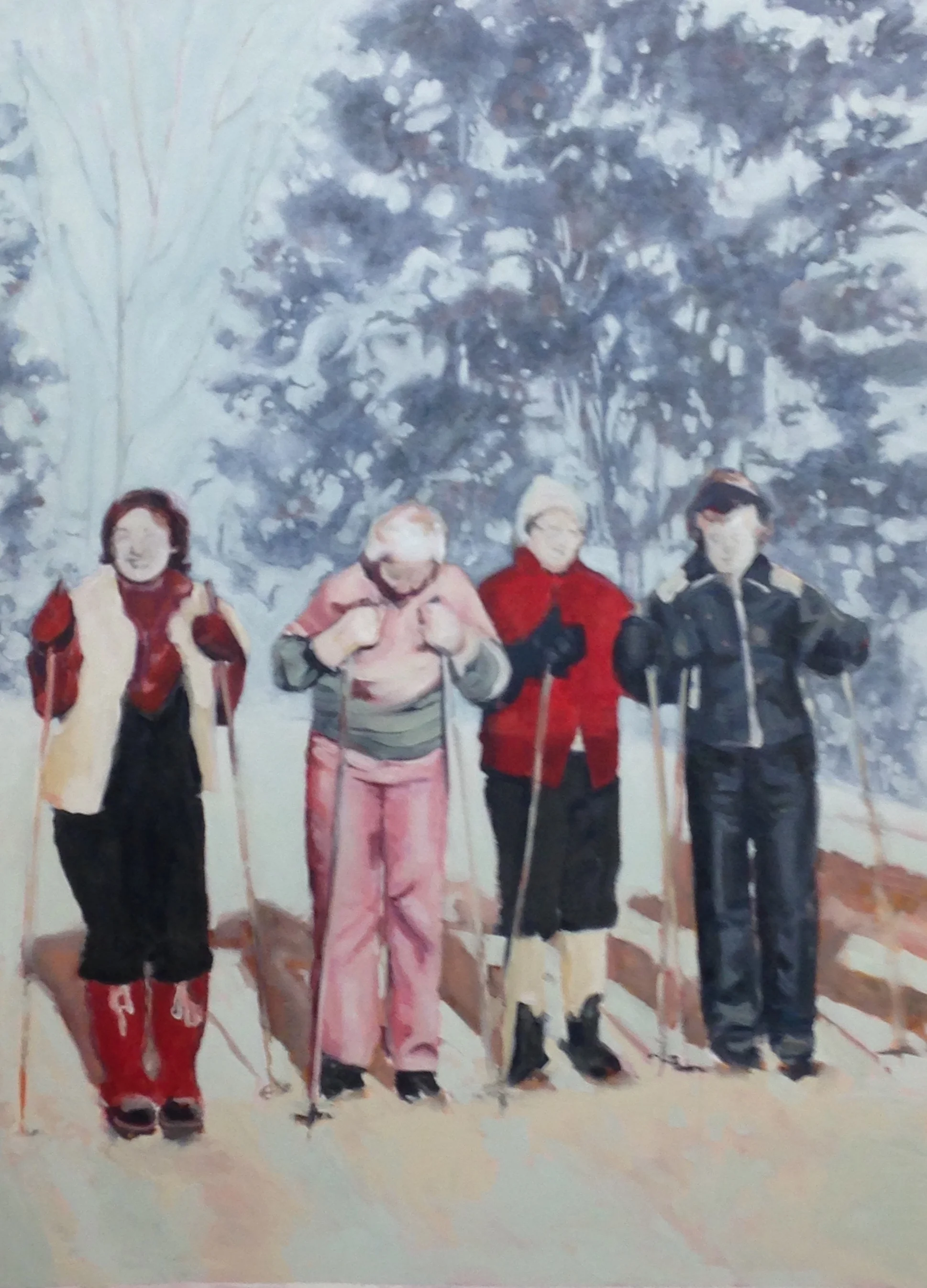 The Girls, 2016 Oil on canvas 120x150cm