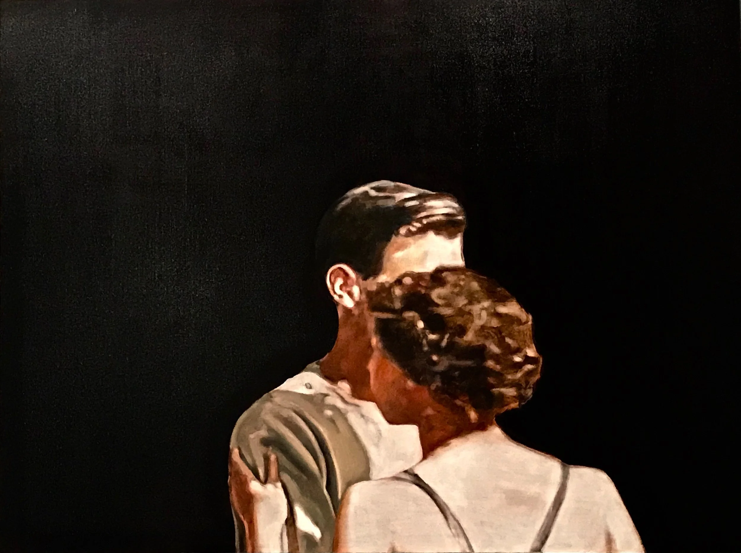 Abyss II, 2018 Oil on panel 90x120cm